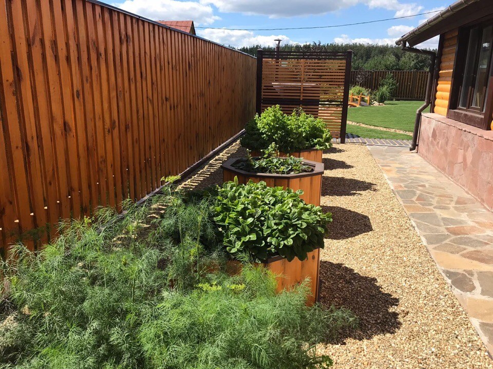 Минимализм в саду