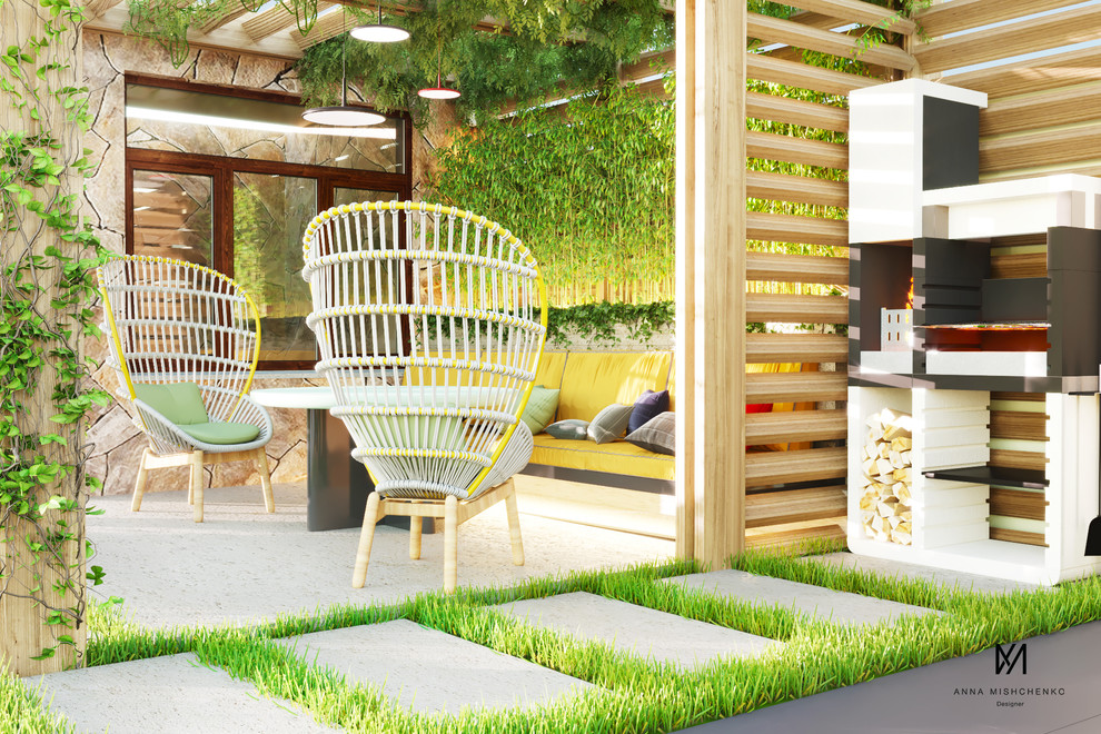 Обложка проекта: Терраса в лимоне