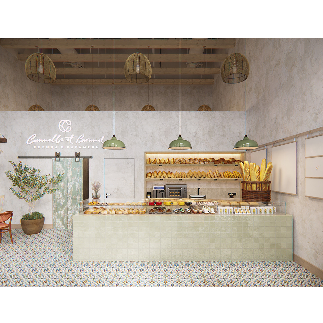 Обложка проекта: Пекарня Корица и карамель Cannelle et caramel
