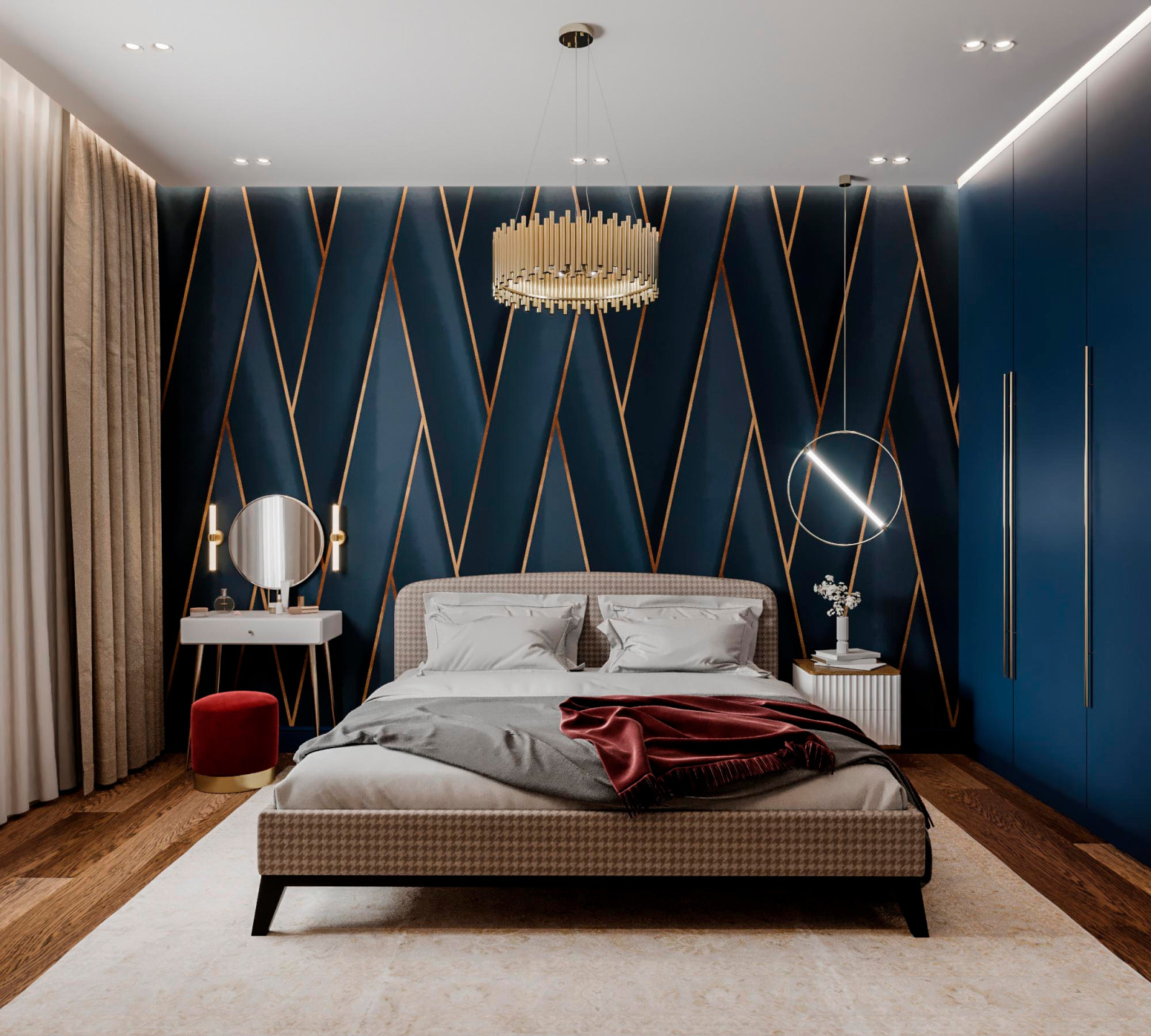 Спальня в современном стиле