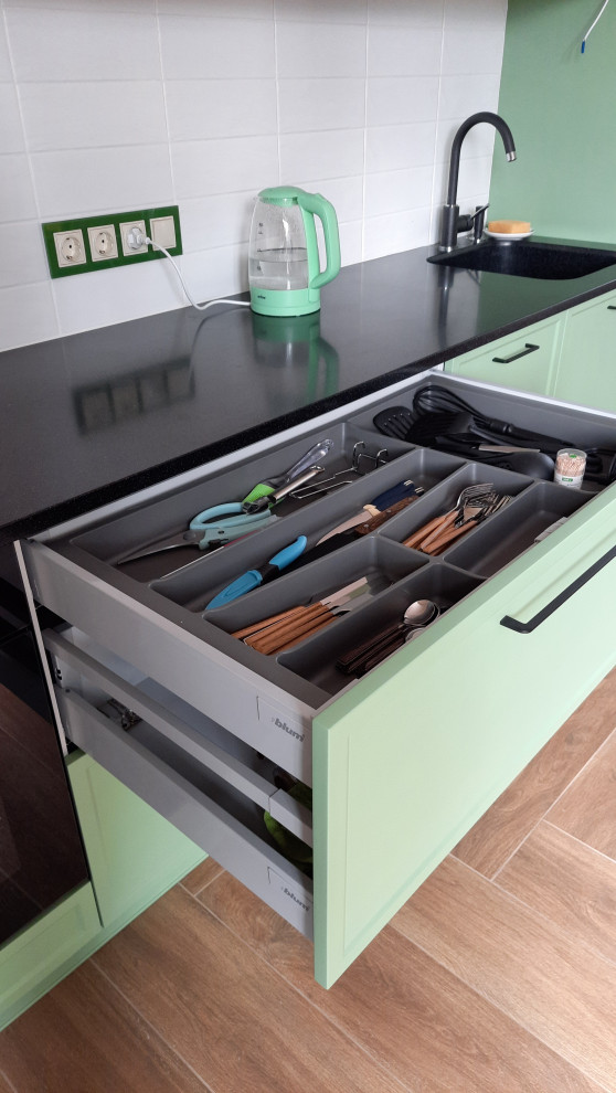 Проект гостиной в коттеджном посёлке "Найди" в Игермане