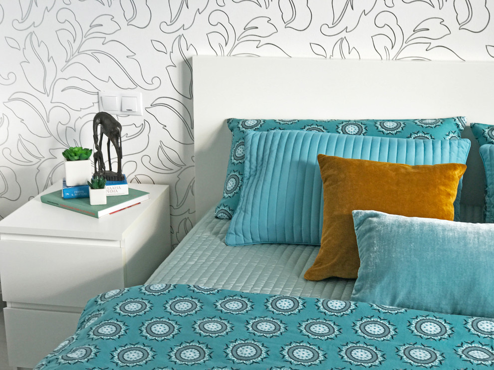 Современный интерьер в ЖК "Авеню 77" 95 кв. м