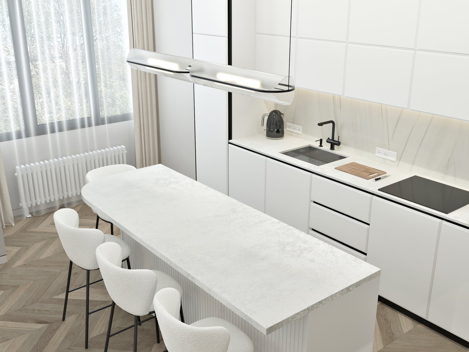 Трехкомнатная квартира 111 кв.м., ЖК Лофт, г. Ижевск