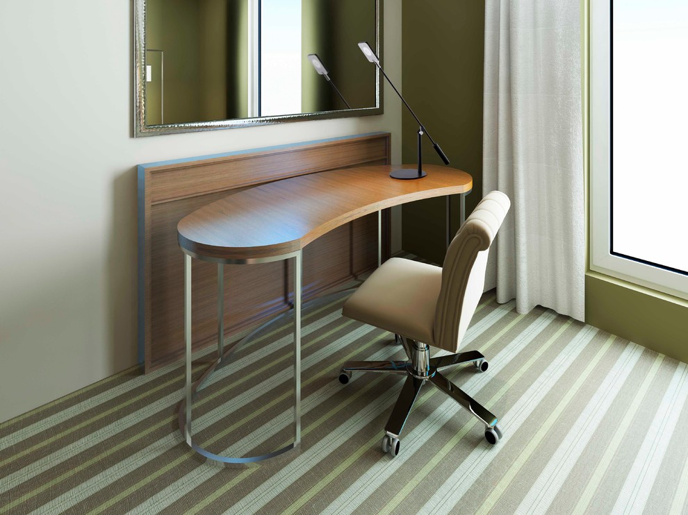 Рабочая зона в стиле минимализм