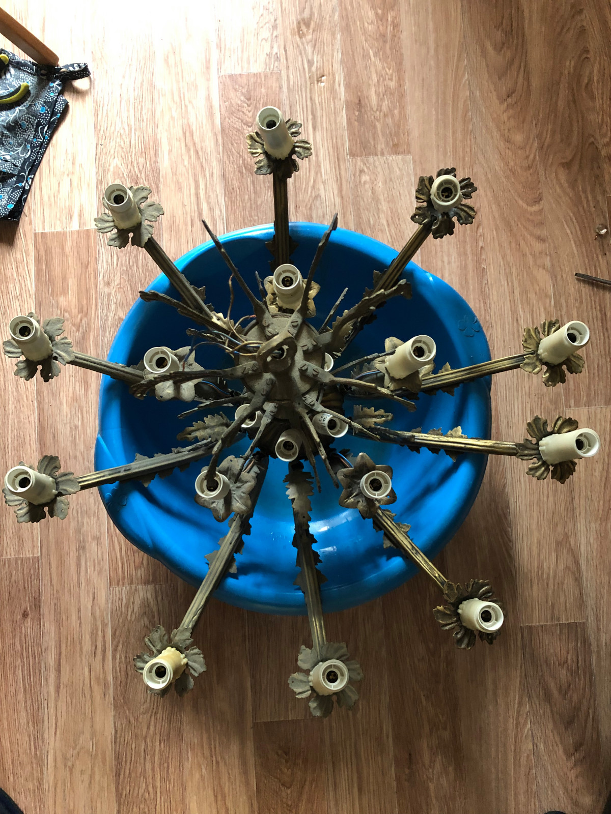 Обложка проекта: Люстра из бронзы с подвесками (2) из дворца