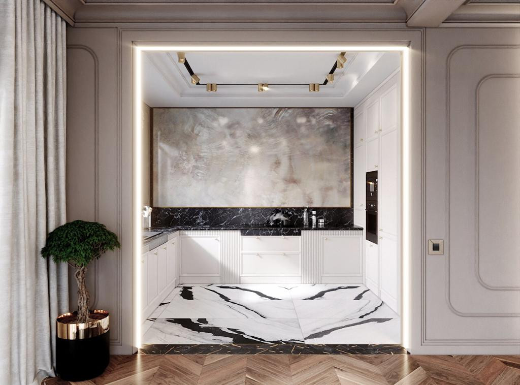 Частный интерьер таунхаус