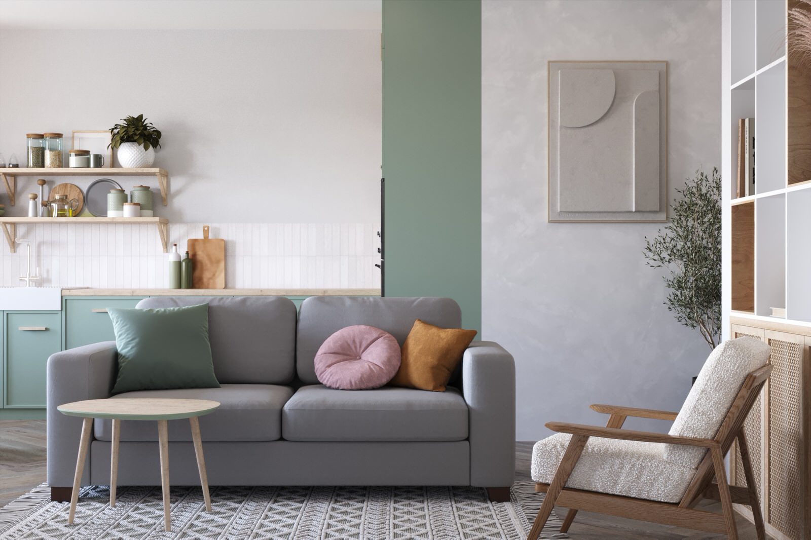 Квартира в Salt парке 120 кв м