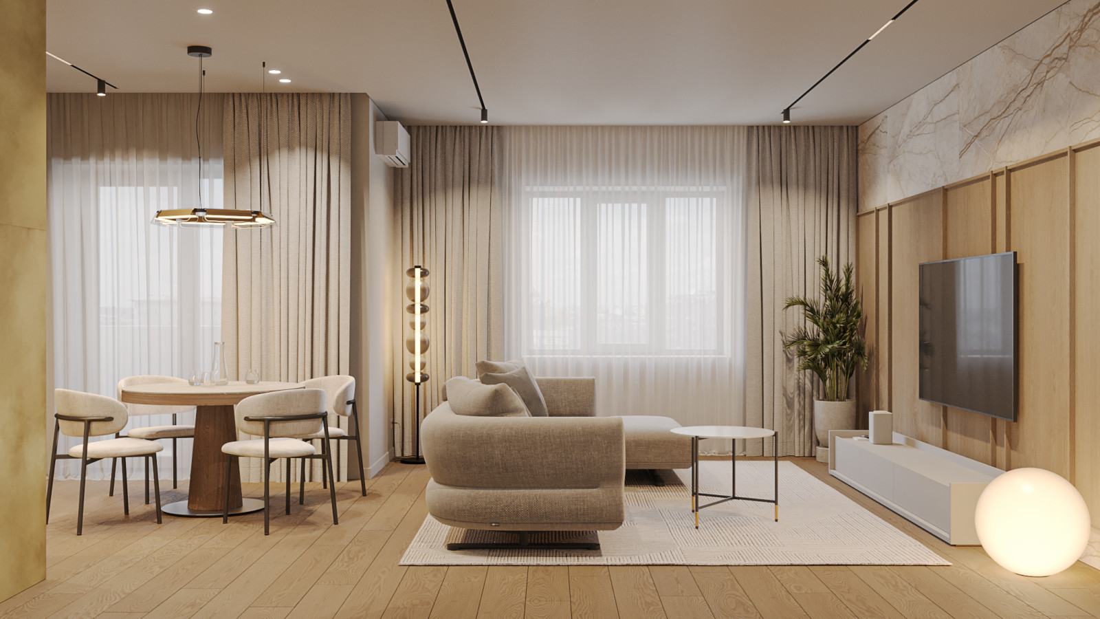 Трехкомнатная квартира в Екатеринбурге