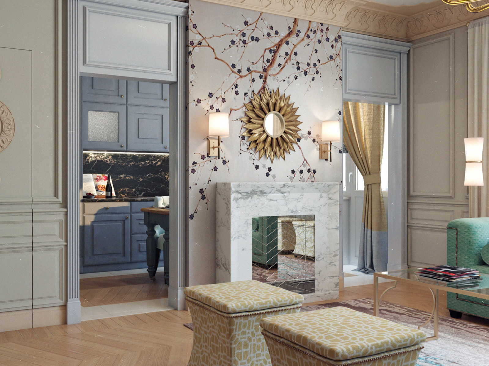 Kurkino Flat in Moscow