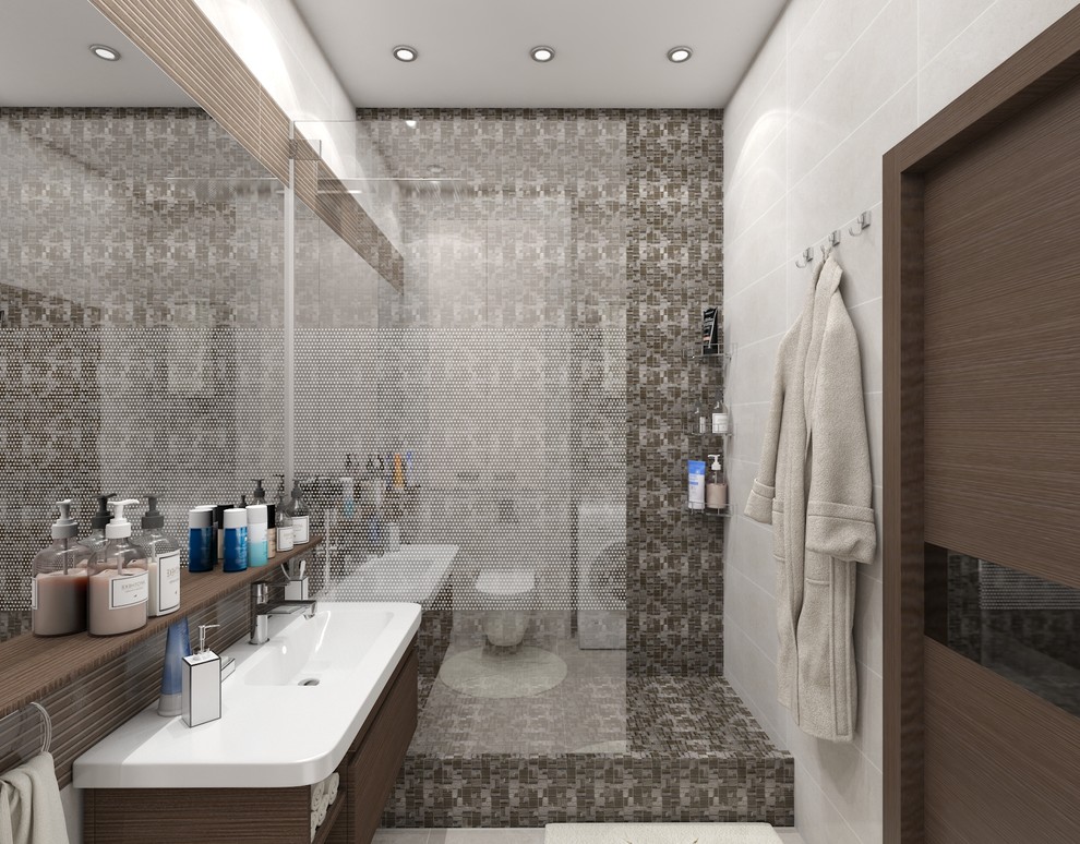 Дизайн проект ванной комнаты