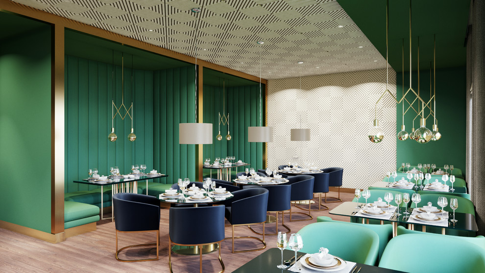 Интерьер семейного ресторана