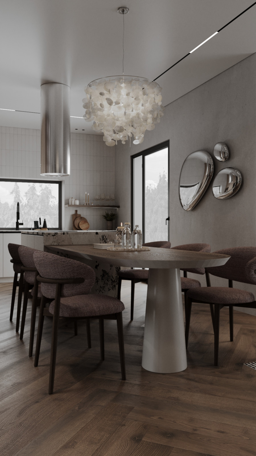 Эклектичный интерьер частного дома. г. Смоленск