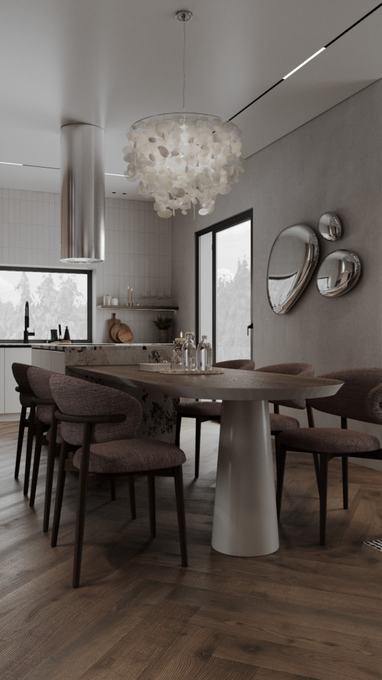 Эклектичный интерьер частного дома. г. Смоленск