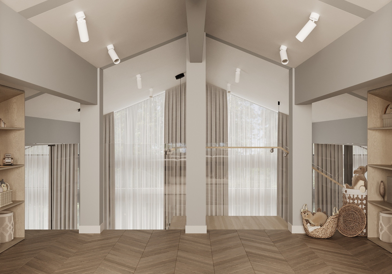 Двухэтажный дом фахверк 98м² в г. Москва