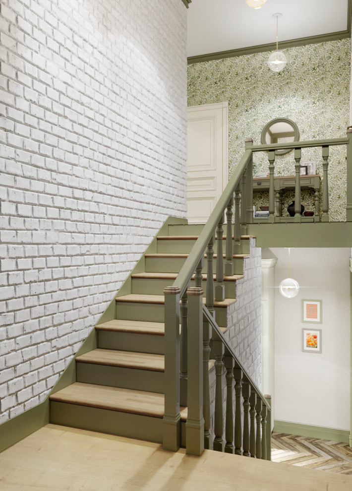 Загородный дом в оливковых тонах