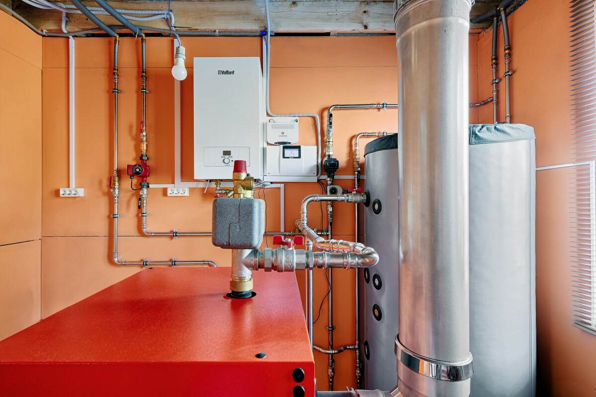 Обложка проекта: Монтаж отопления в частном доме под ключ - Дом «Раденки»