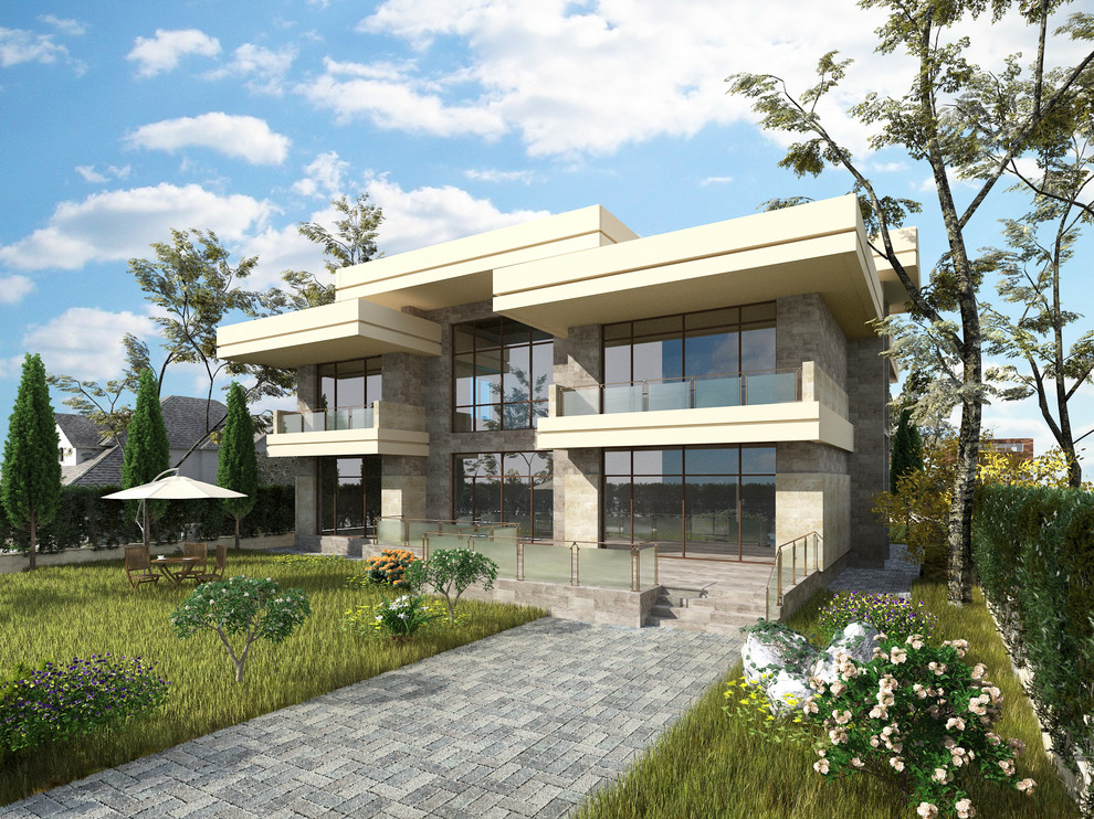 Обложка проекта: Коттедж "МОНТРЁ"