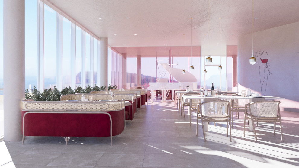 Зал ресторана с живой музыкой