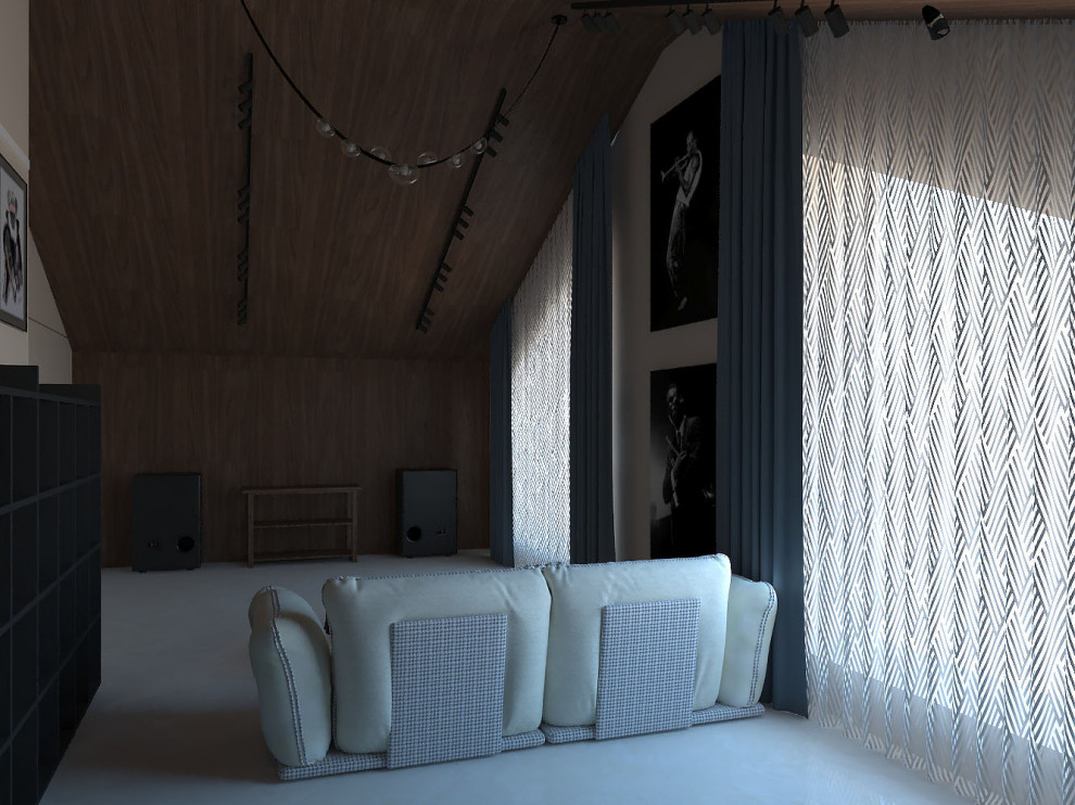 дом с музыкальной комнатой