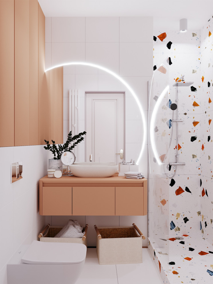 Дизайн-проект 2-х комнатной квартиры 55 м кв, в неоклассическом стиле