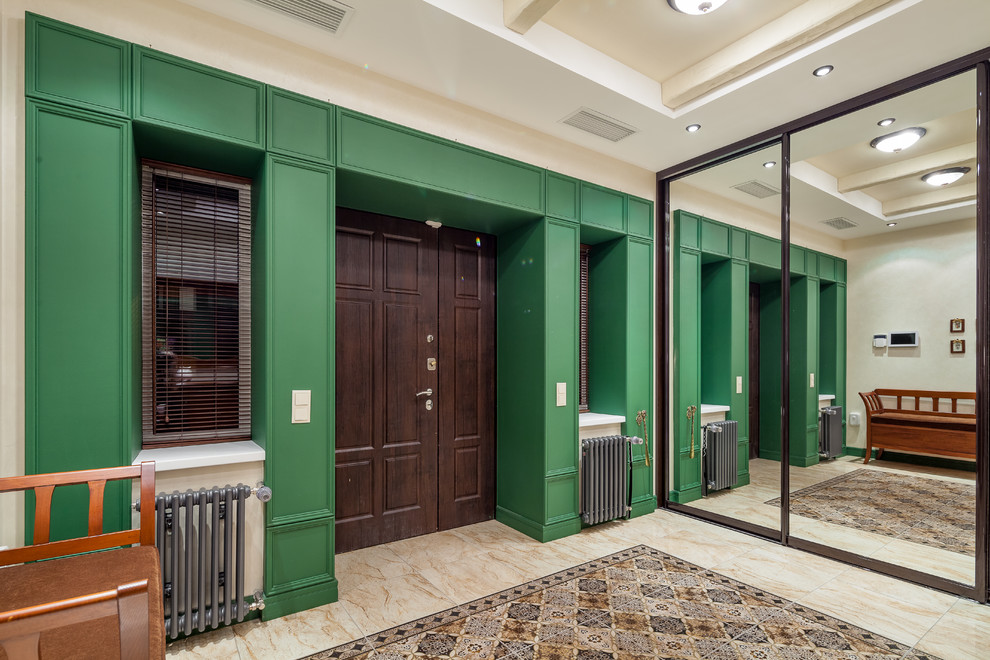 Двухэтажный дом с цокольным этажом и мансардой