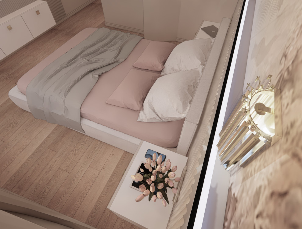 Проект спальни  и детской в г.Мытищи