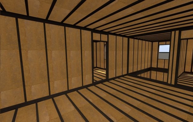 Каркасный индивидуальный жилой дом [003-У]