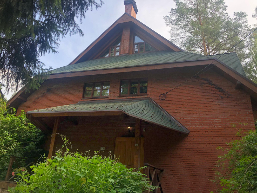 Реконструкция дома в Луцино после пожара