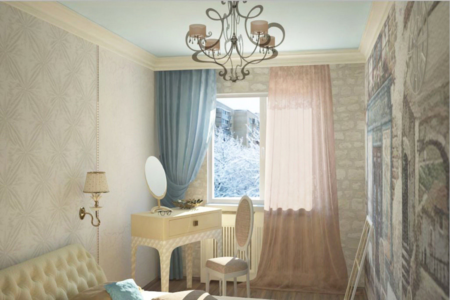 Обложка проекта: Проект спальни в доме 60-х годов