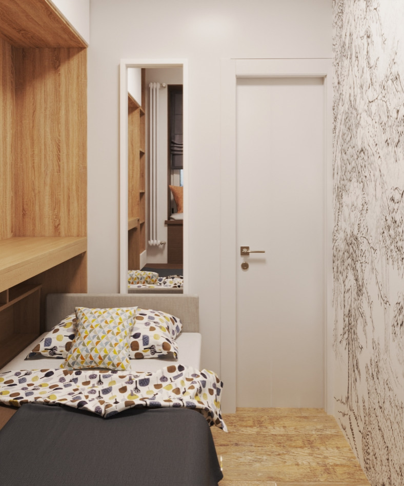 Маленькая площадь: переделка коммуналки в студию