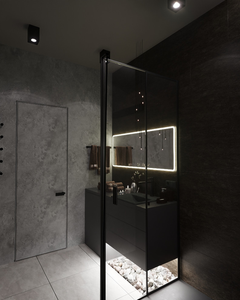 Дизайн-проект студии в стиле лофт