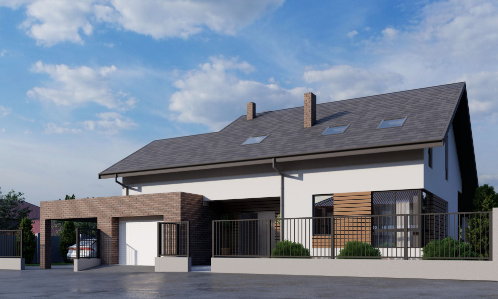 Обложка проекта: Коттедж в Кинеле