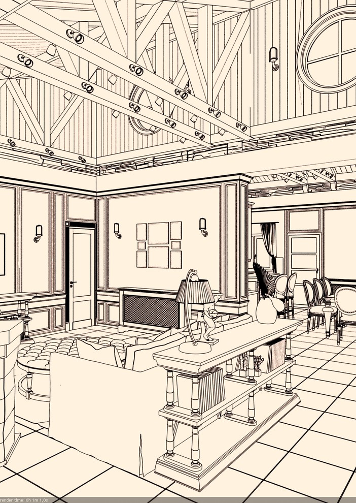 The interior of the Villa. Limassol