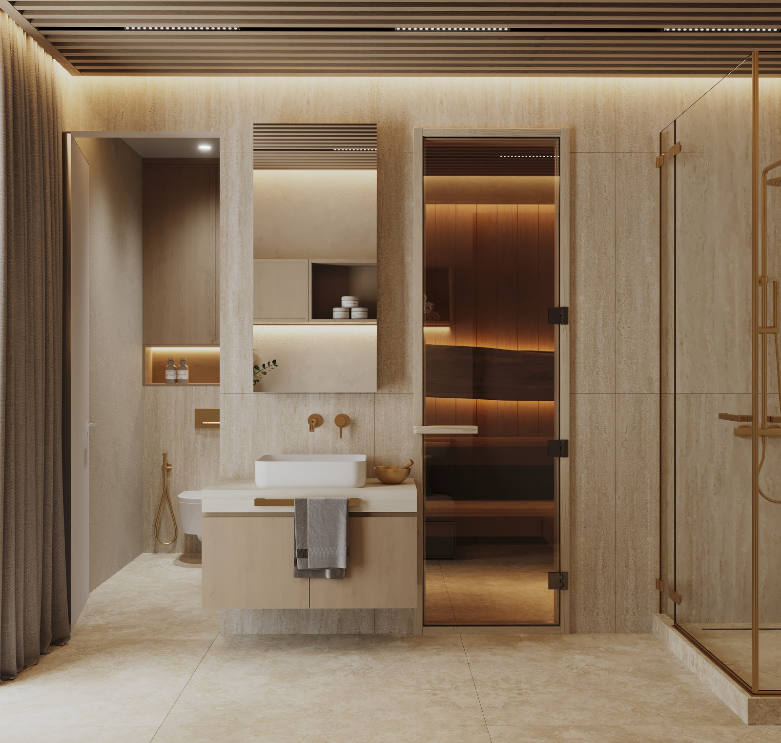 Дизайн интерьера дома в кп Урман— 174 м²