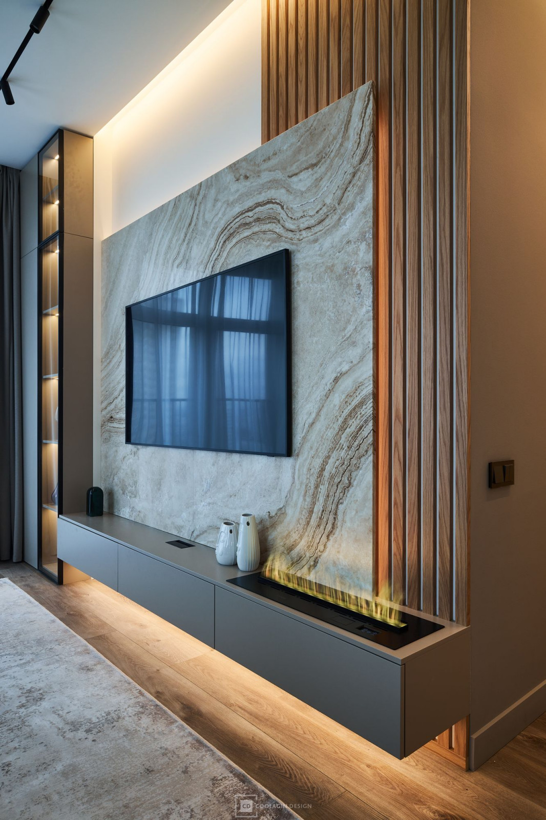 Современный интерьер с элементами советского шика