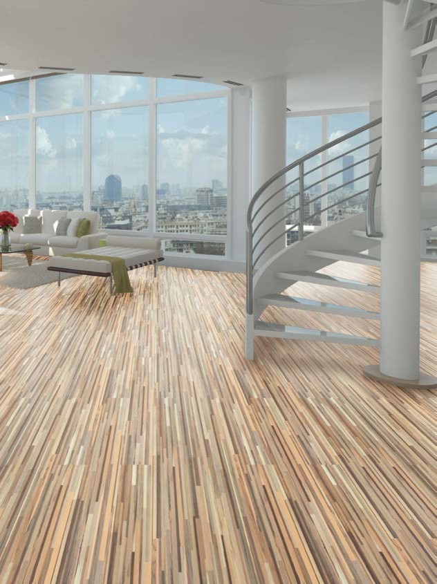 Дизайн-плитка ПВХ (LVT - luxury vinyl tile)