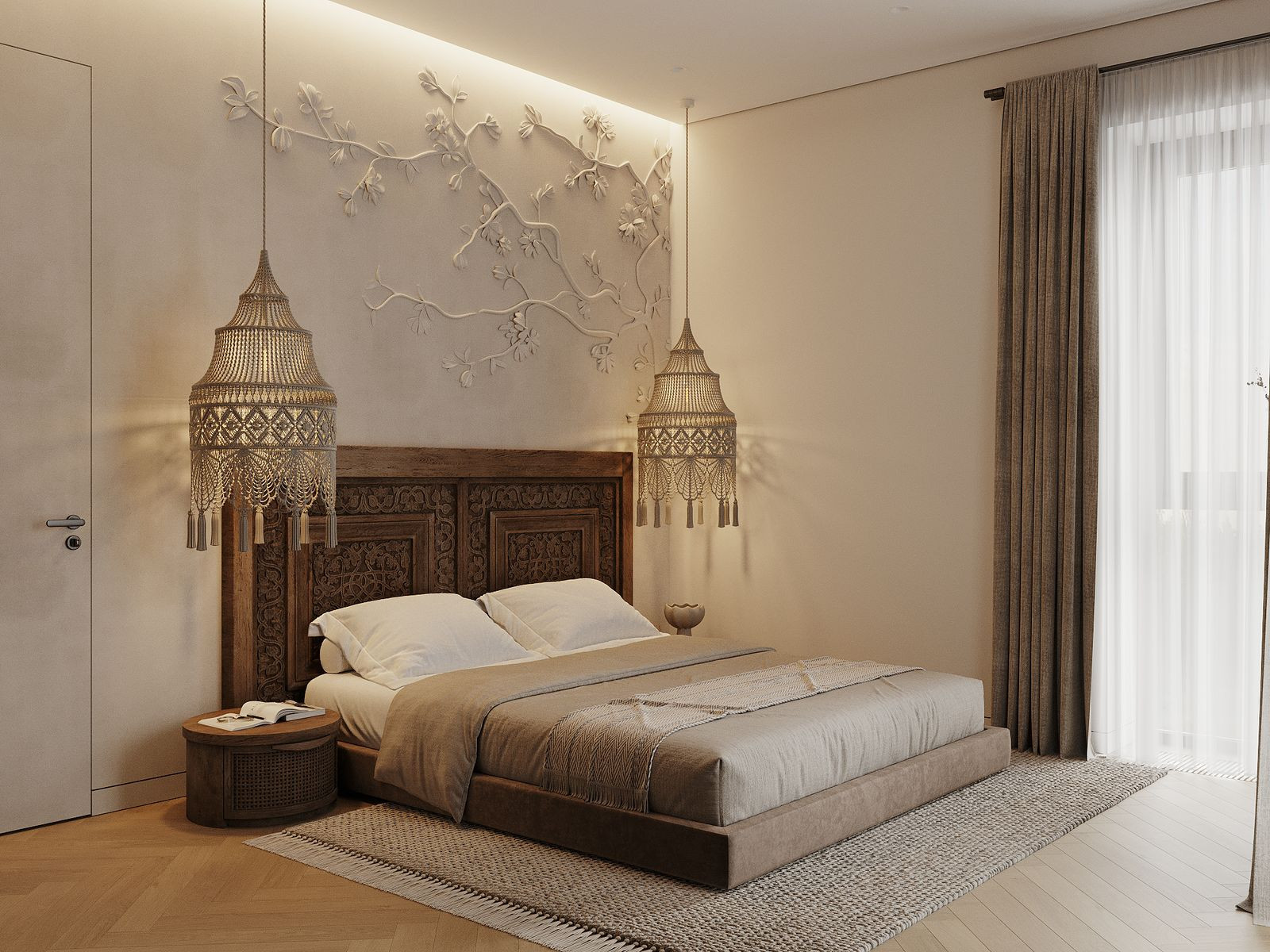 Спальня в гостевом доме