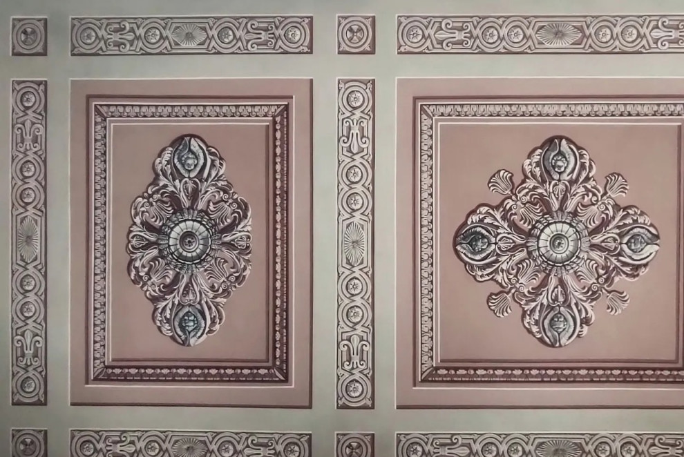 Обложка проекта: Реставрация росписи потолка