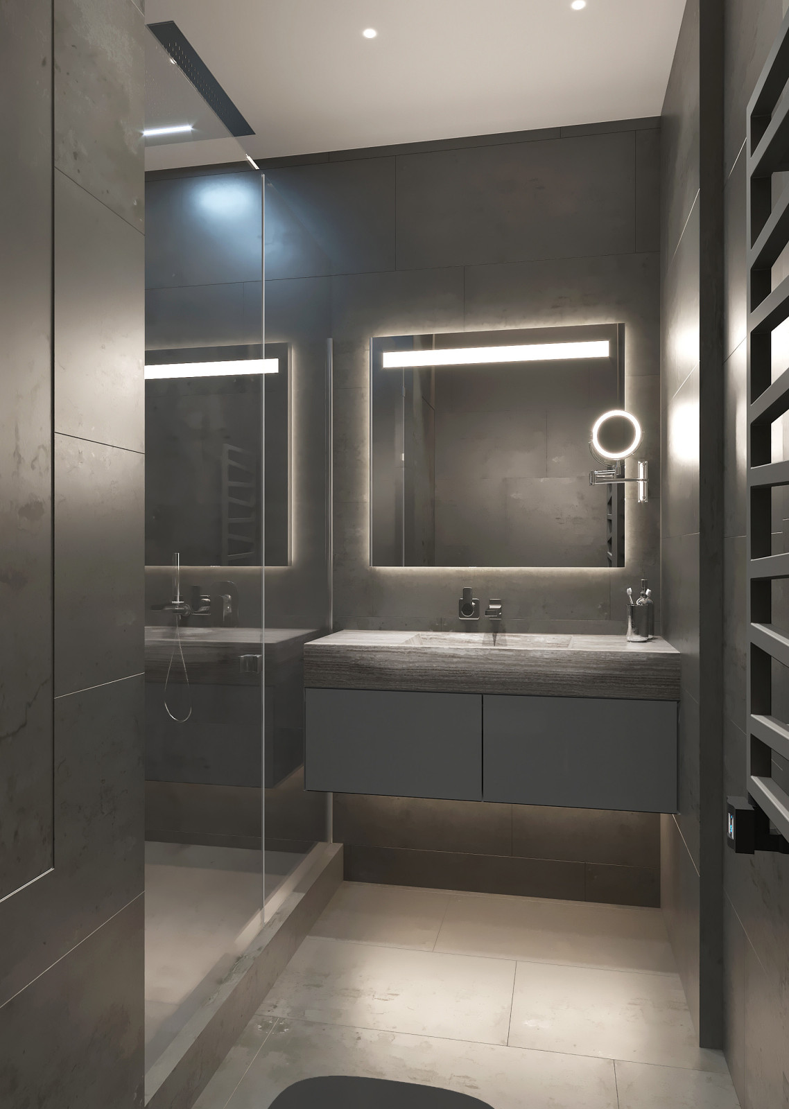 Дизайн интерьера квартиры в современном стиле в ЖК Вандер Парк