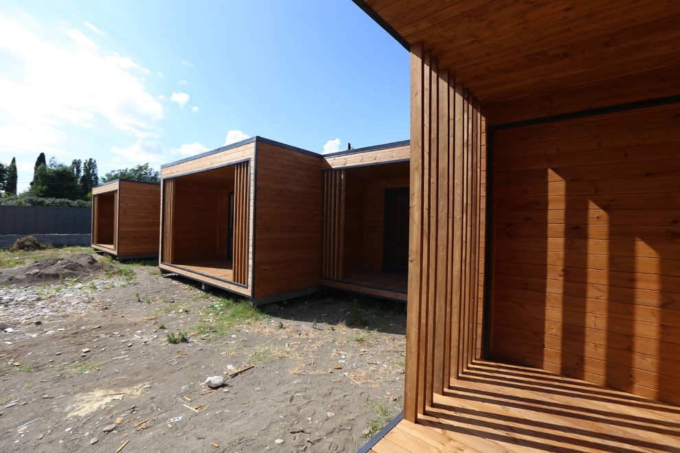 Гостинничный комплекс минидомов в Абхазии