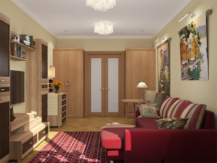 Обложка проекта: Комната с гобеленами