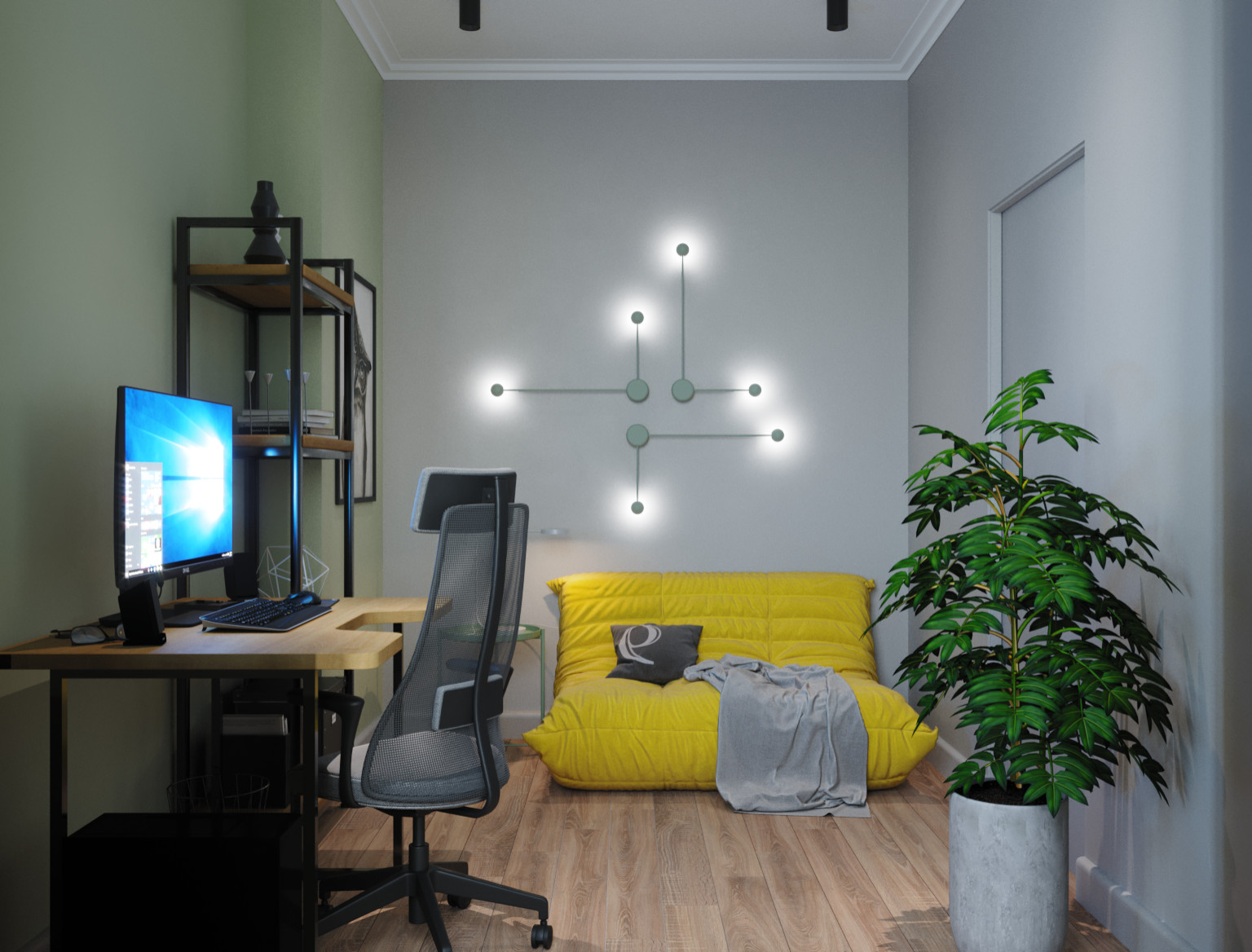 Пастельная геометрия