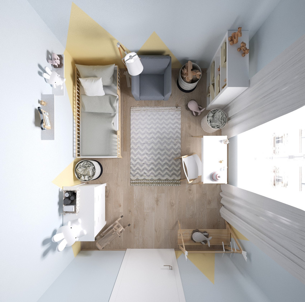 Детская в скандинавском стиле