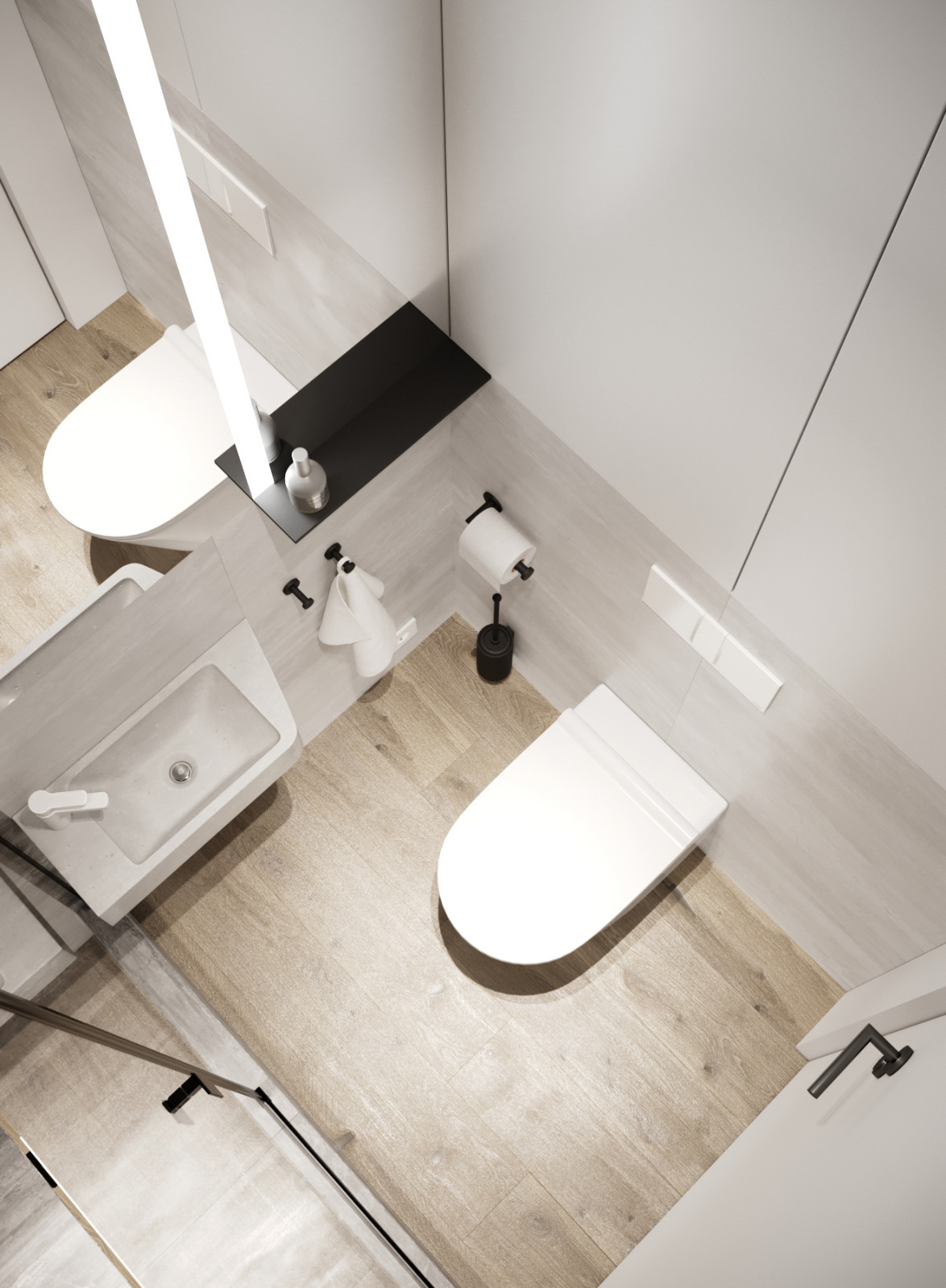 Дизайн-проект квартиры на Авиаторской 72,15 кв.м