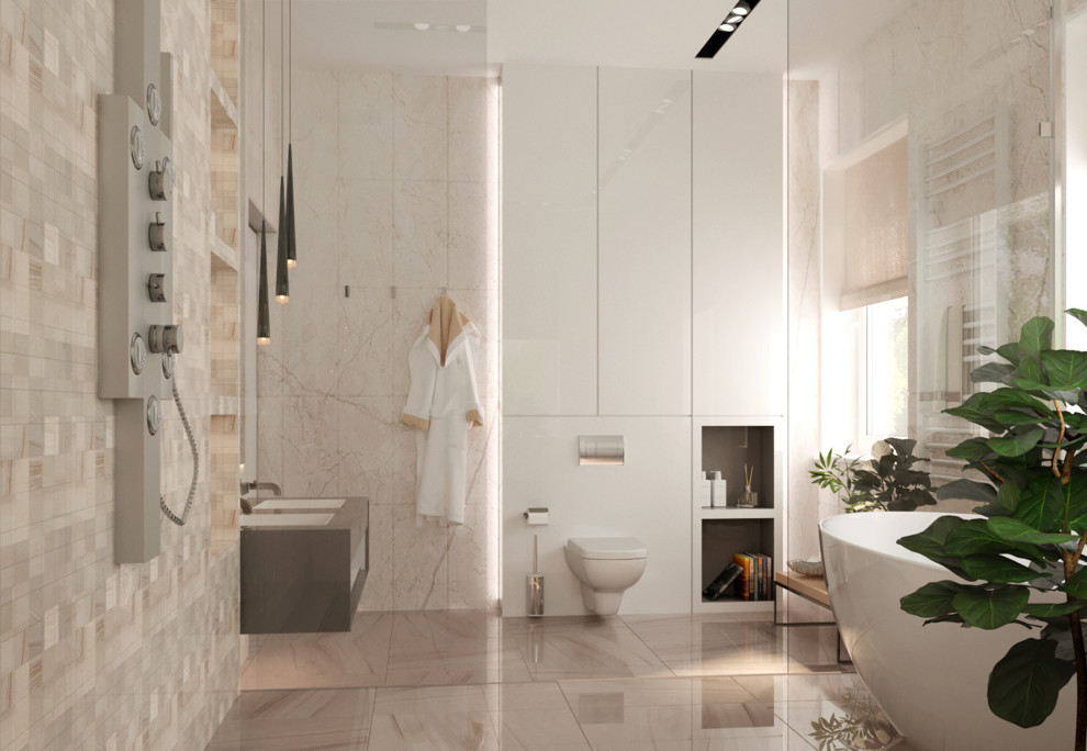 Санузел в современном стиле