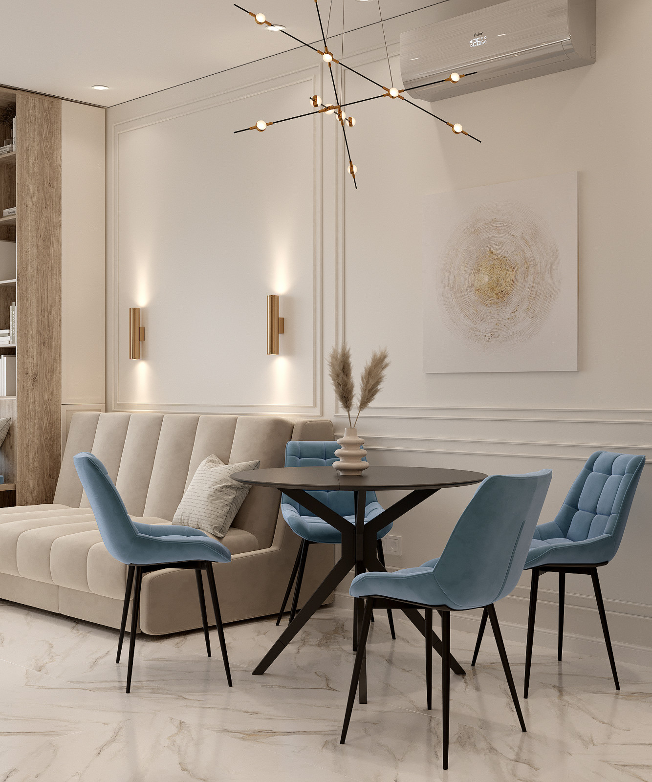 Проект квартиры для молодой девушки