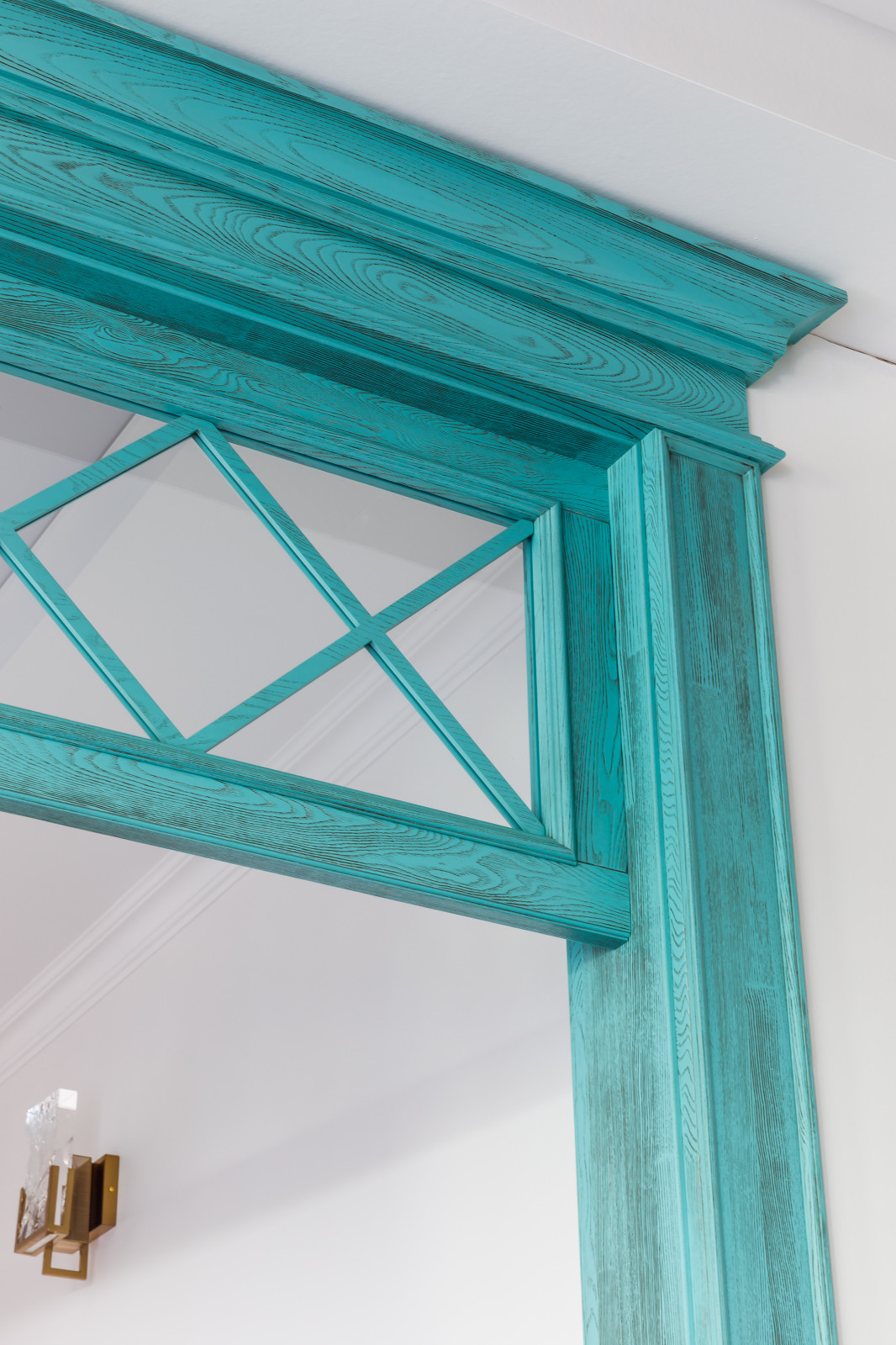 Кухня в бирюзовых оттенках