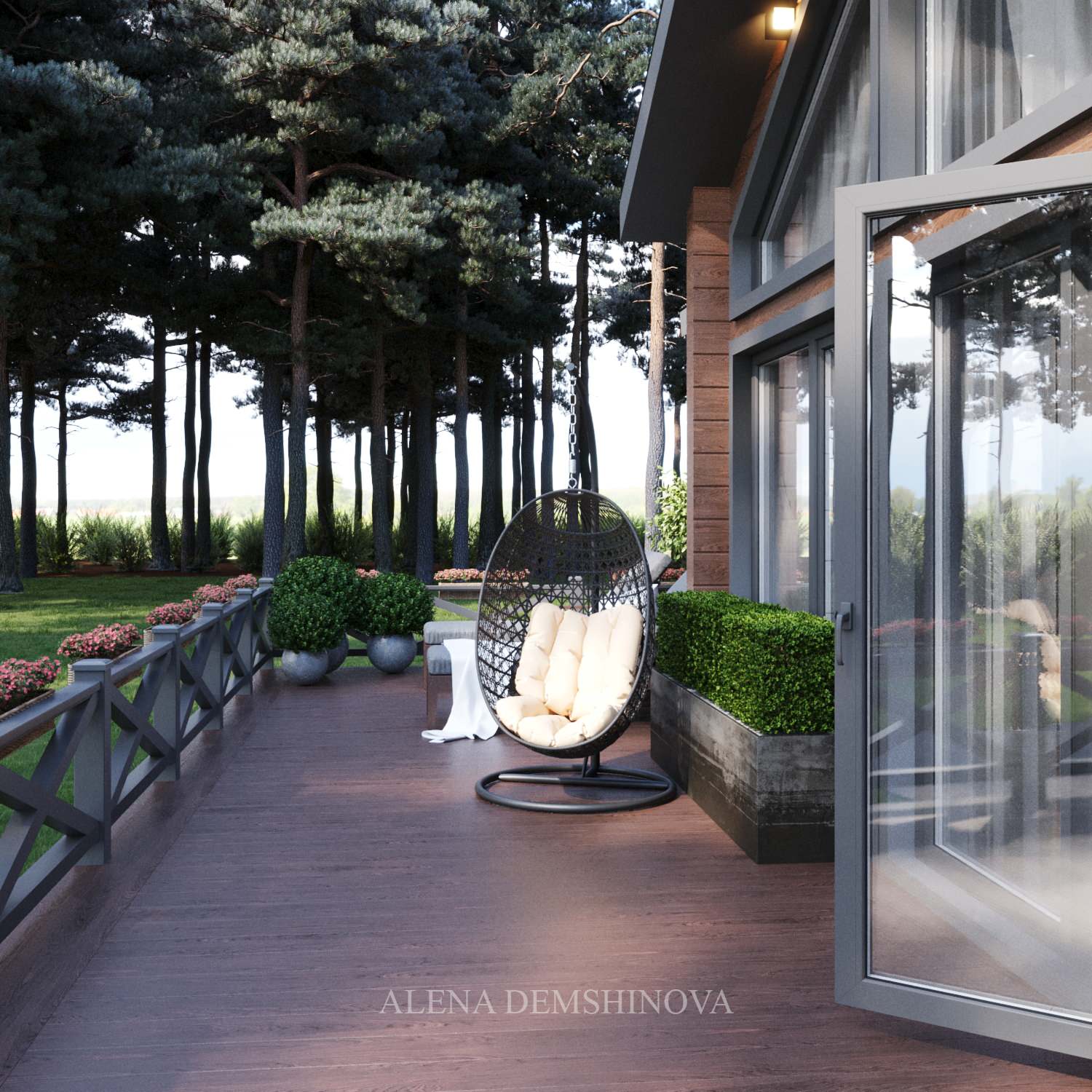 Дом в Пушкинском лесу