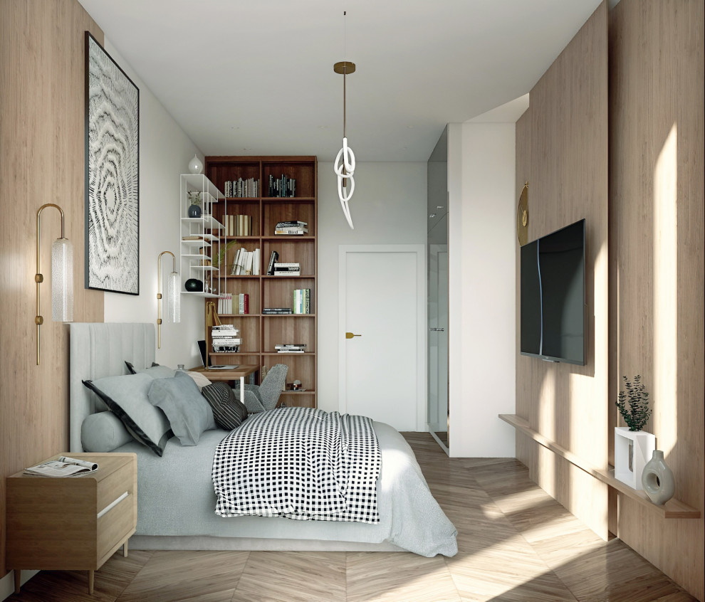 Спальня с рабочим местом