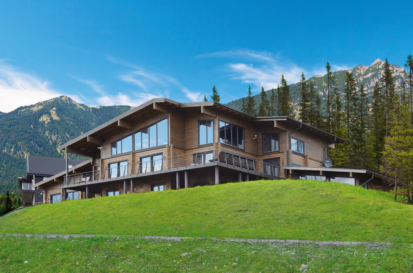 Обложка альбома: Интерьеры загородного дома из бруса